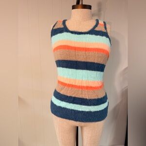 Torrid Blue Fuzzy Knit Top